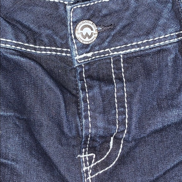 Warehouse One size 16 longer Jean capris - Picture 5 of 5